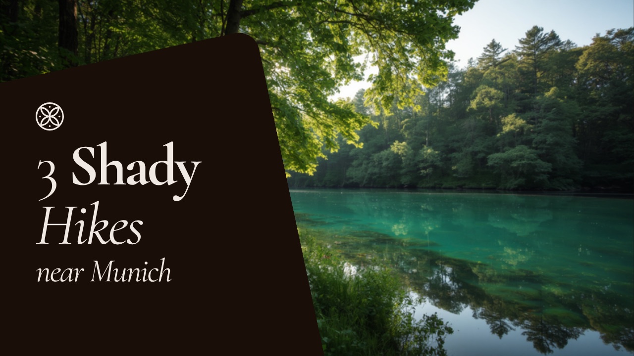 3 Shady Water Hikes near Munich
